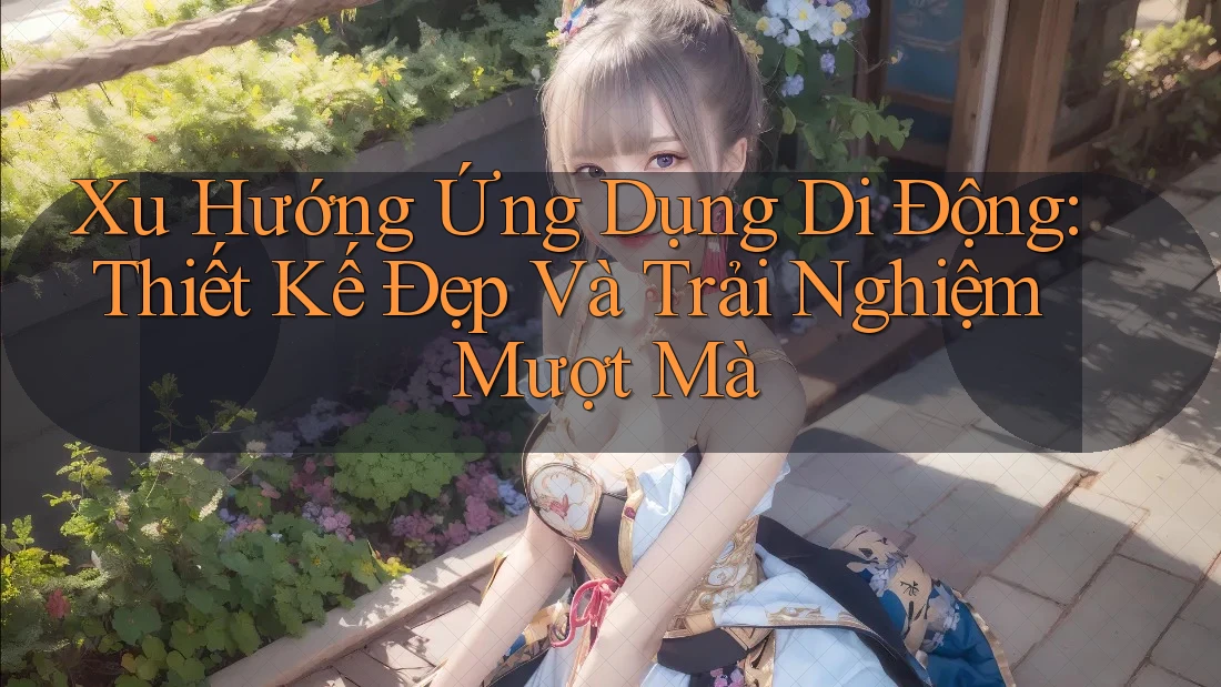 Xu Hướng Ứng Dụng Di Động: Thiết Kế Đẹp Và Trải Nghiệm Mượt Mà