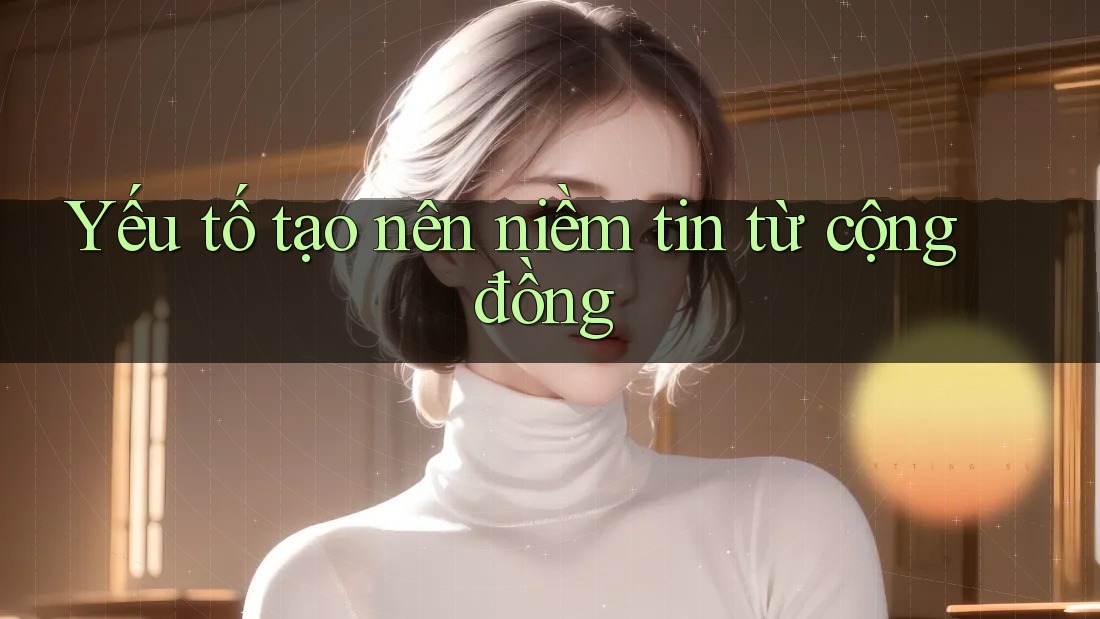 Yếu tố tạo nên niềm tin từ cộng đồng Yếu tố tạo nên niềm tin từ cộng đồng